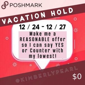 Vacation Mode / DO NOT PURCHASE THIS POST!